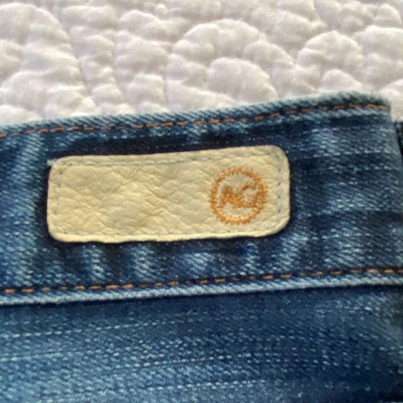 AG Adriano Goldschmied Distressed Ankle Cropped Jeans - Picture 9 of 15